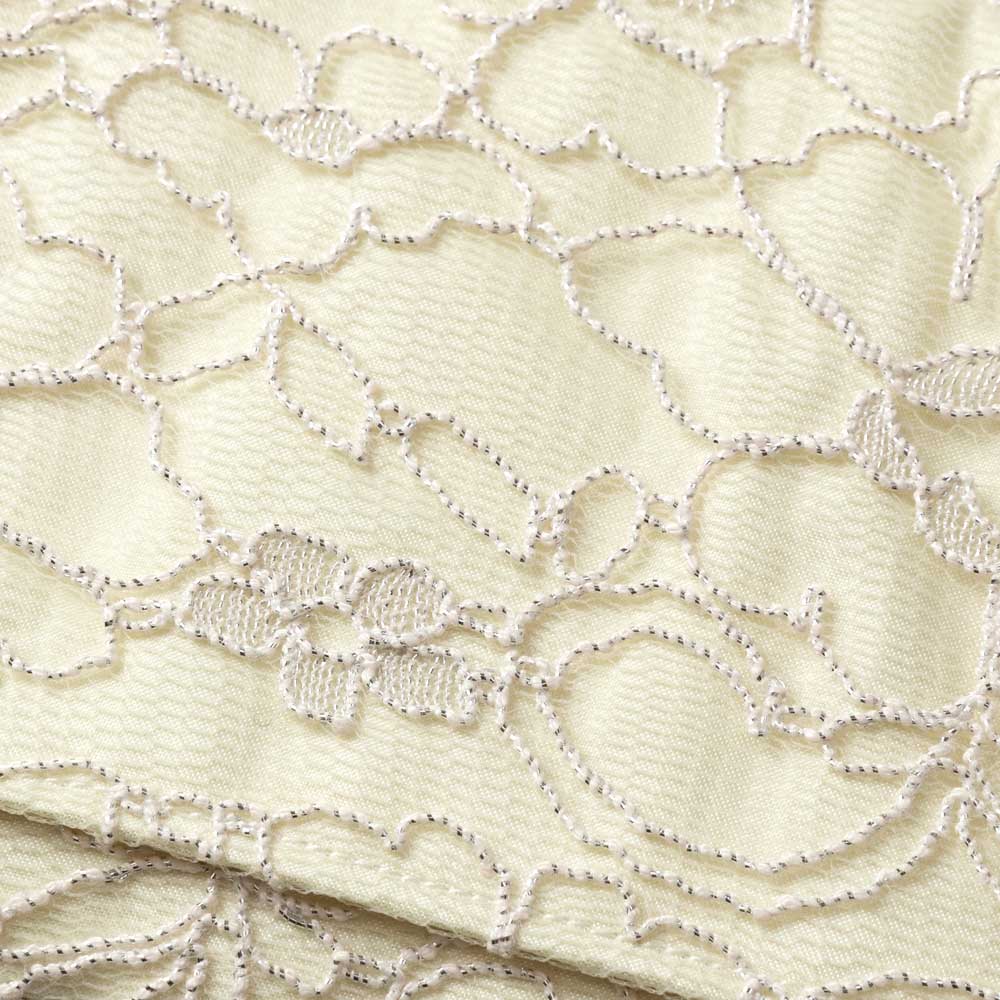 レースを纏う懐紙入れ・ドレス懐紙入れ Moipa レース仕様(ライトイエロー) 洋のフォーマルを和に取り入れた和装小物 懐紙ケース 茶道 お茶 和菓子