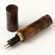 銘木つなぎ箸　銘木ケース　黒柿　京都・美山　銘木工芸　山匠　Wooden chopsticks with case  Persimmon-wood  Works of Japanese precious wood