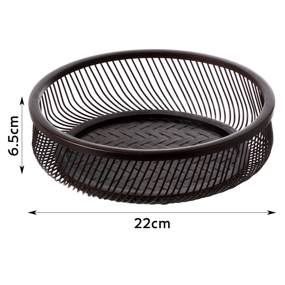 駿河竹千筋細工 菓子器 陽光 静岡県伝統工芸品 Suruga-takesensuji