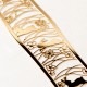 和柄ブックマーカー　野うさぎ (WAG008)　金の栞シリーズ　24K表面加工　金属製ブックマーカー　Metal bookmark  Japanese pattern