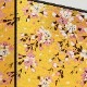 蒔絵スタンド　金桜　置物用の屏風　木之本　福島県の工芸品　Gold folding screen for figurine