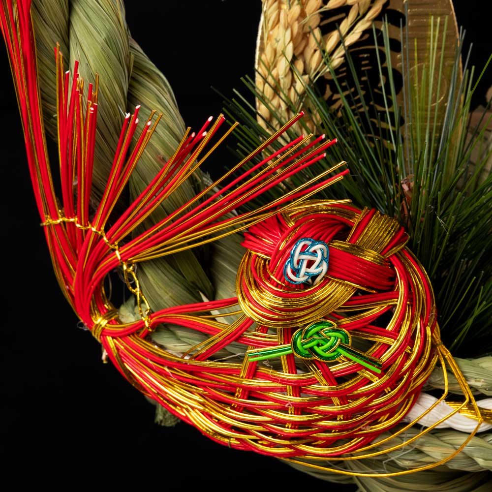 正月飾り 注連飾り 竹治郎 宝船（中） 新潟県南魚沼の正月飾り 開運