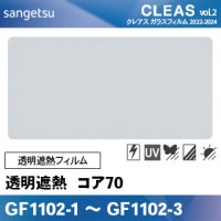 大特価!! 透明飛散防止ガラスフィルム GF1204-1, GF1204-2, GF1204-3