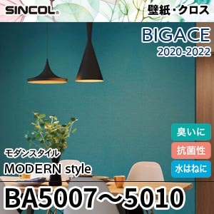 ※廃番　BA5007～5010 シンコール 壁紙 ビッグエース 2020-22