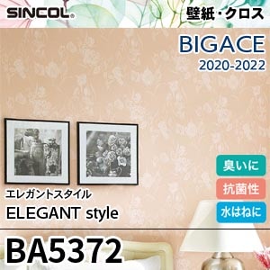 ※廃番　BA5372 シンコール 壁紙 ビッグエース 2020-22