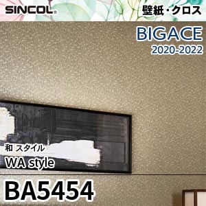 ※廃番　BA5454 シンコール 壁紙 ビッグエース 2020-22