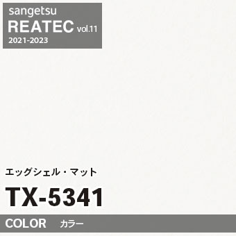 TX5341 単色 カラー (エッグシェルマット) サンゲツ リアテック vol.12 2024-26 m販売