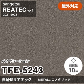 TFE5243 バイブレーション (高耐候リアテック) 屋外対応 サンゲツ リアテック vol.12 2024-26 m販売