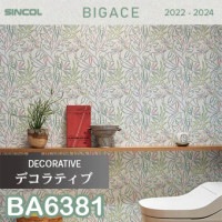 BA6433 シンコール 壁紙 ビッグエース 2022-2024 ※廃番