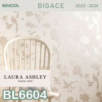 BL6604 （旧） ローラアシュレイ シンコール 壁紙 ビッグエース 2022-2024