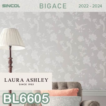BL6605 （旧） ローラアシュレイ シンコール 壁紙 ビッグエース 2022-2024