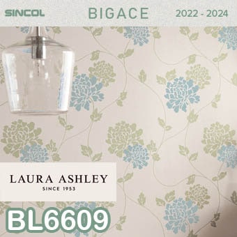 BL6609 ローラアシュレイ シンコール 壁紙 ビッグエース 2022-2024 ※廃番