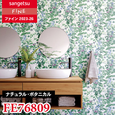 FE76809 [ナチュラル・ボタニカル] サンゲツ 壁紙 FINE ファイン 2023