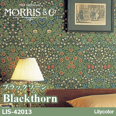 輸入壁紙 MORRIS＆Co. [Blackthorn ブラックソーン] LIS42013