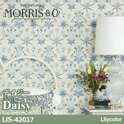 輸入壁紙 MORRIS＆Co. [Daisy デイジー] LIS42017 ウィリアム・モリス