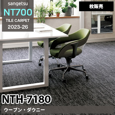 NTH7180 [ウーブン・ダウニー] NTH71801～71806 サンゲツ タイルカーペット NT700 2023-26 [枚販売]