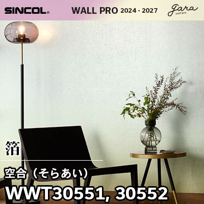 WWT30551 WWT30552 [空合 そらあい] 箔 手加工品 シンコール 壁紙 ウォールプロ 2024-2026 ロール販売