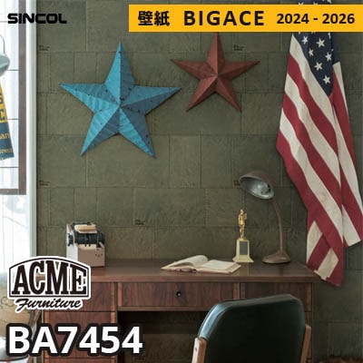 BA7454 ACMEファニチャー×シンコール 壁紙 ビッグエース 2024-2026 m販売