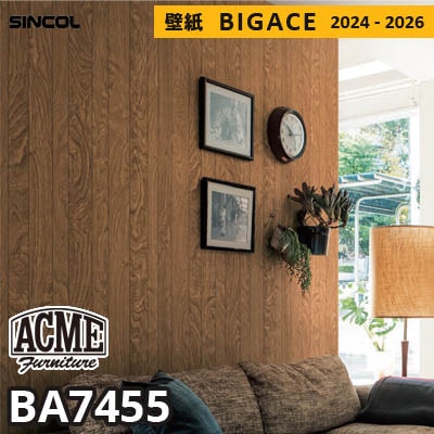 BA7455 ACMEファニチャー×シンコール 壁紙 ビッグエース 2024-2026 m販売