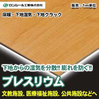 ブレスリウム 2.8mm厚 [BS202～481] 8色 ロンシール 下地湿気・下地クラック対応床シート m販売