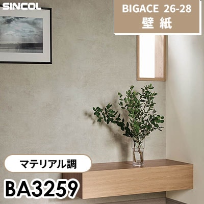 BA3259 マテリアル調 [不燃] シンコール 壁紙 BIGACE ビッグエース
