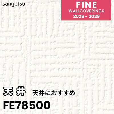 FE78500 天井におすすめ 消臭 サンゲツ 壁紙 FINE ファイン 2026-2029 (m販売) 