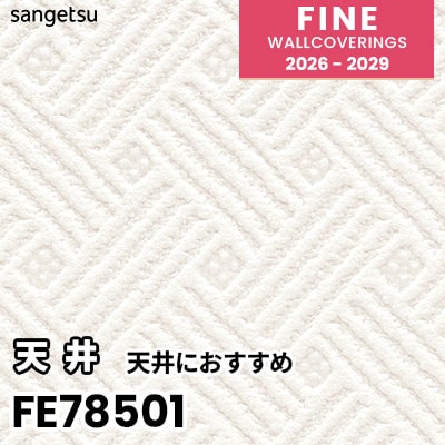 FE78501 天井におすすめ サンゲツ 壁紙 FINE ファイン 2026-2029 (m販売) 
