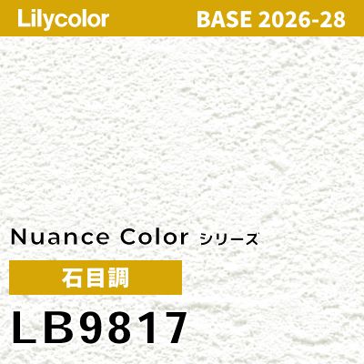 LB9817 石目調 撥水 表面強度 抗菌 リリカラ 壁紙 BASE ベース 2026-2028 (m販売)