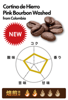 コルティナ デ イエロ農園 ピンクブルボン ウォッシュト/コロンビア(200g)