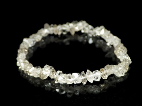 石油入り水晶ブレスレット/Oil in Quartz(不定形)