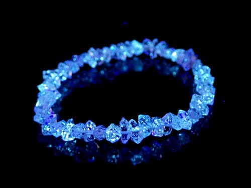 石油入り水晶ブレスレット/Oil in Quartz(不定形)