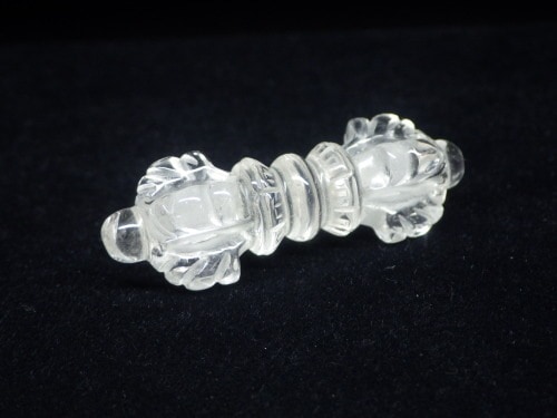 水晶バジュラ (金剛杵)