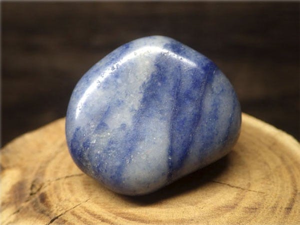 デュモルチェライト タンブル