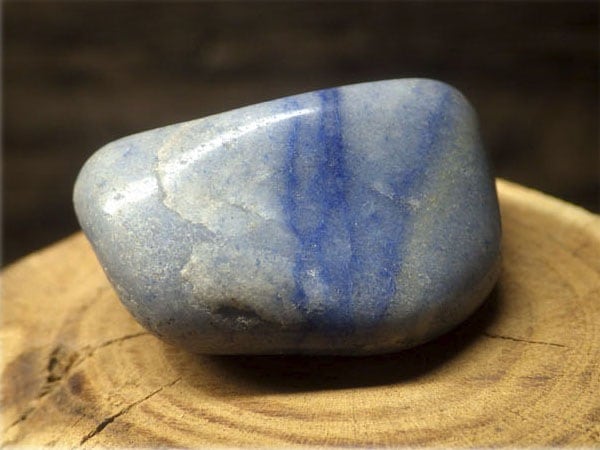 デュモルチェライト タンブル