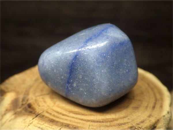 デュモルチェライト タンブル