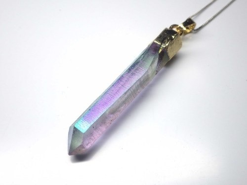 アクアオーラ水晶 ペンダントトップ
