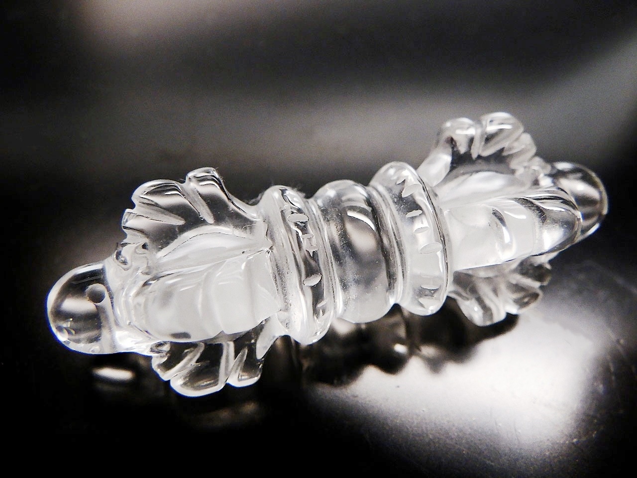 水晶バジュラ (金剛杵)