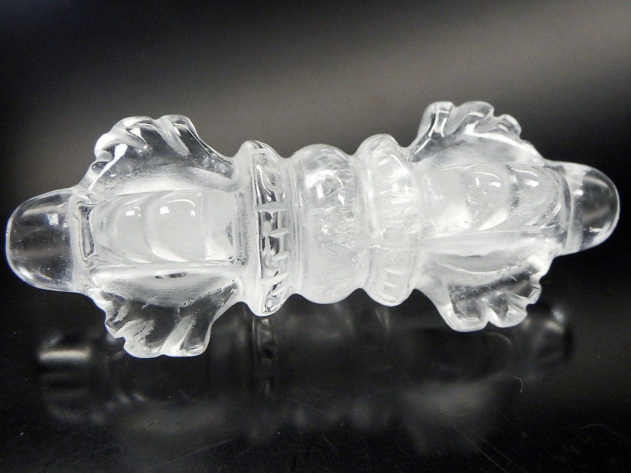 水晶バジュラ (金剛杵)