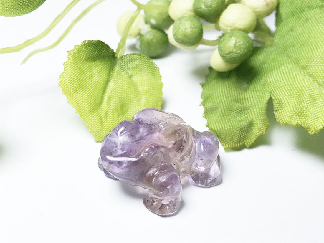 【美品】天然石　銭蛙　 アラゴナイト　アメジスト　水晶　原石　一刀彫 美品】天然石 銭蛙 アラゴナイト アメジスト 水晶 原石 一刀彫