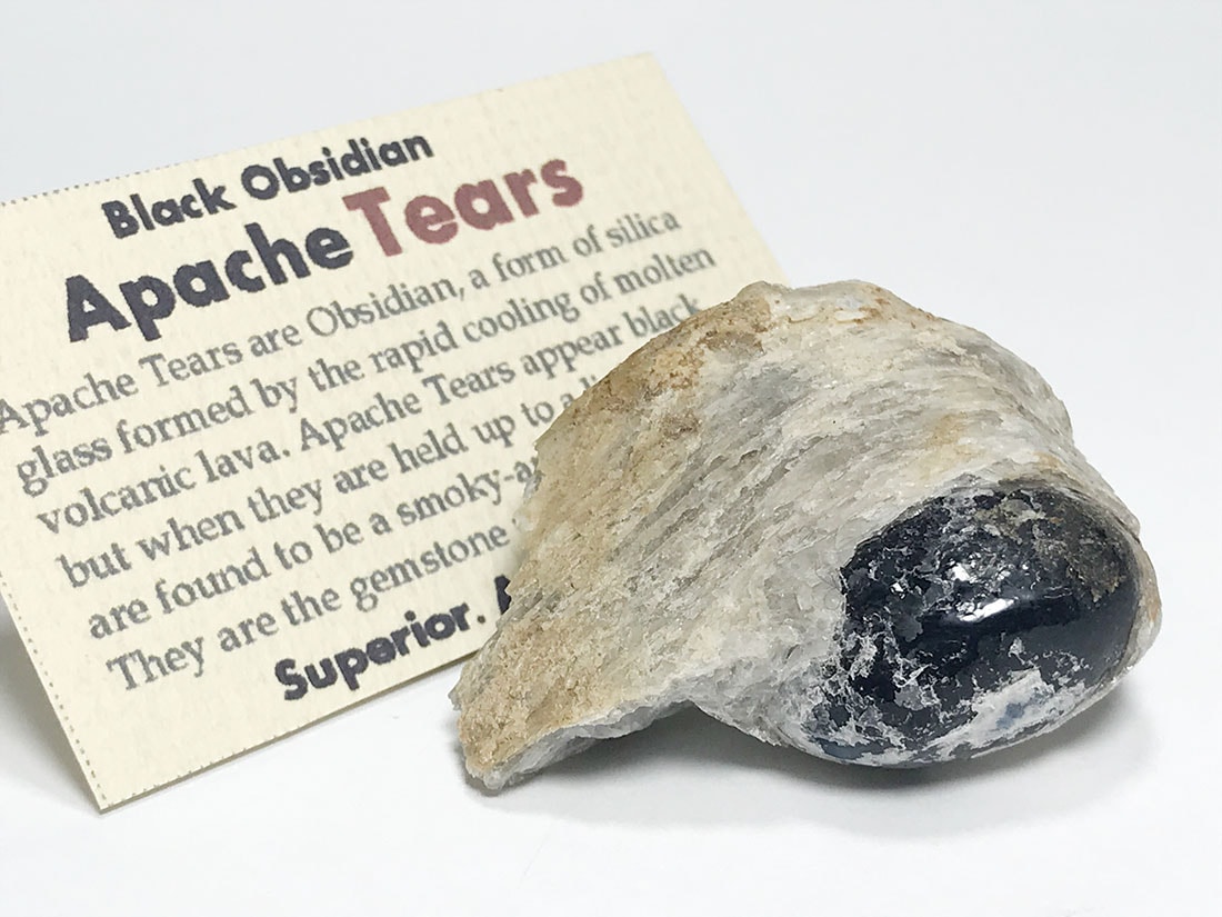 アリゾナ州産オブシディアン【アパッチティアーズ】