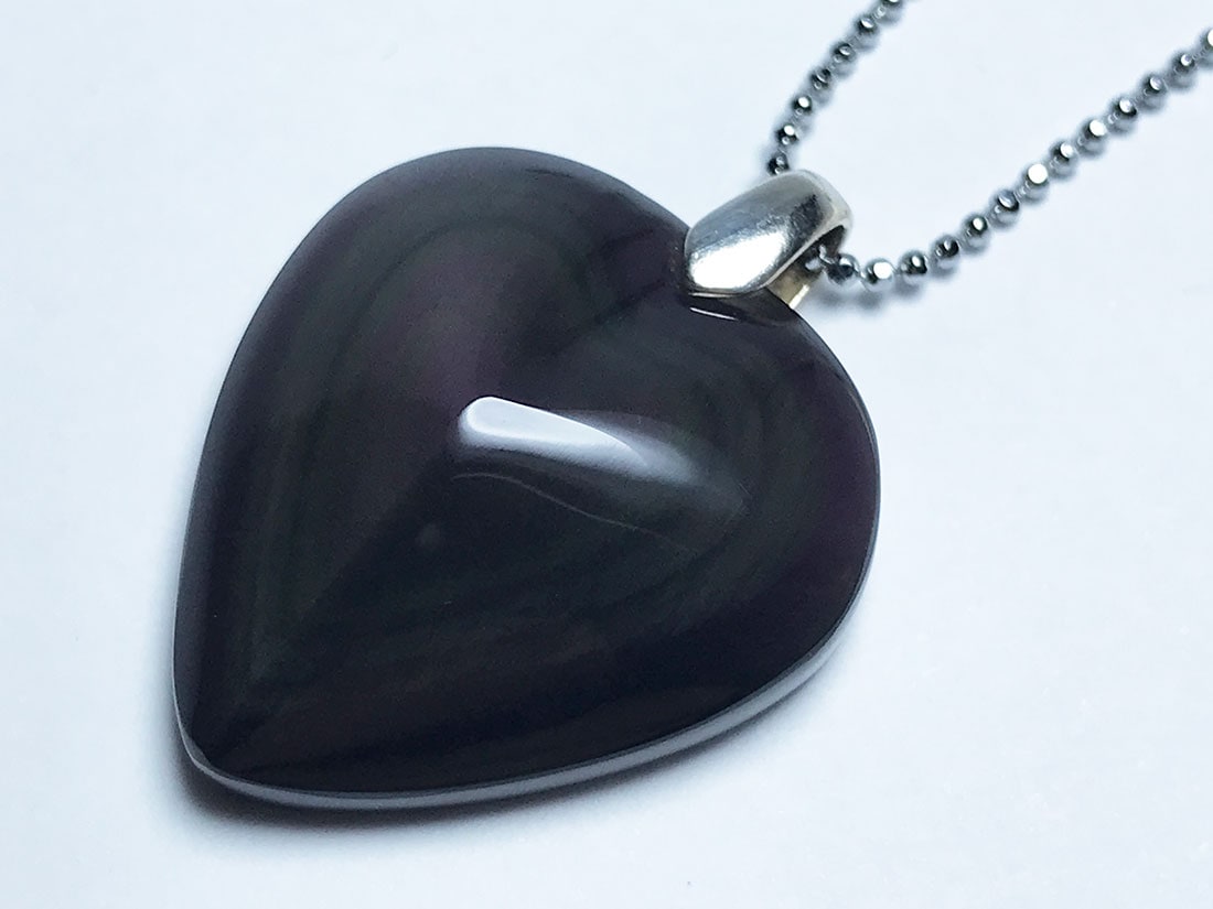 レインボーオブシディアン ペンダントトップ