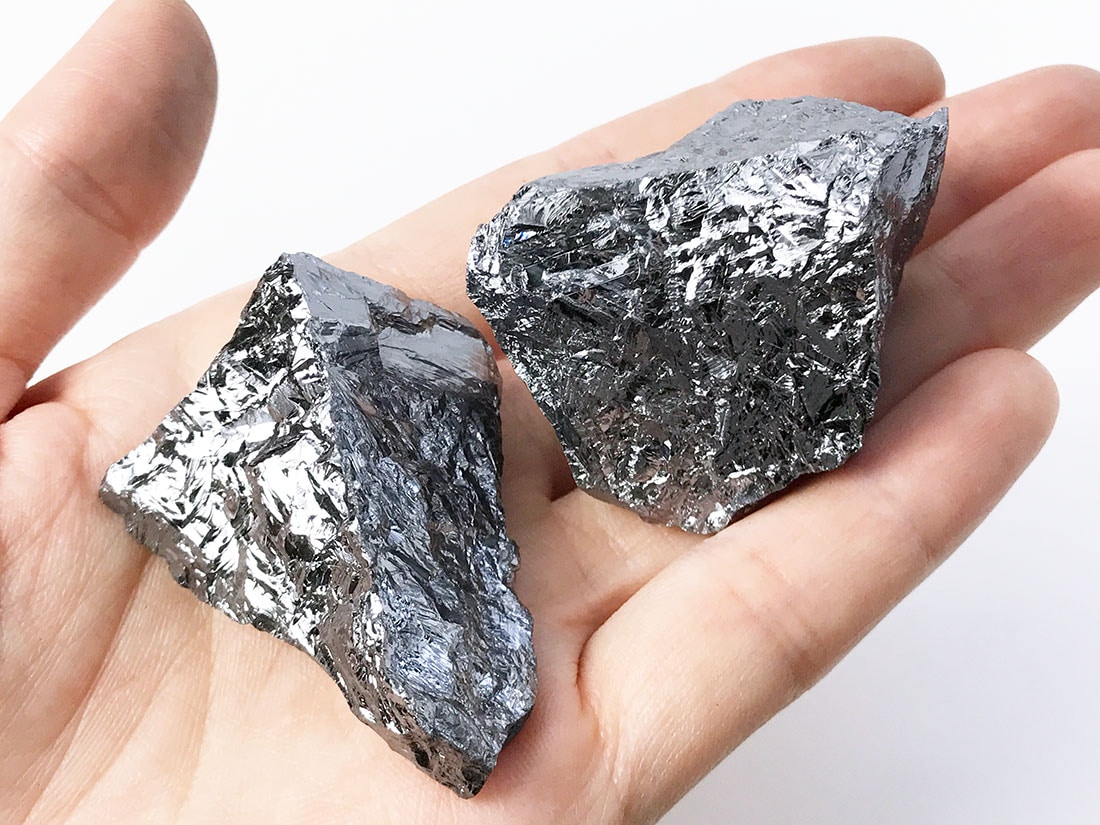 ドイツ産テラヘルツ(高純度シリコン)ラフ2個セット