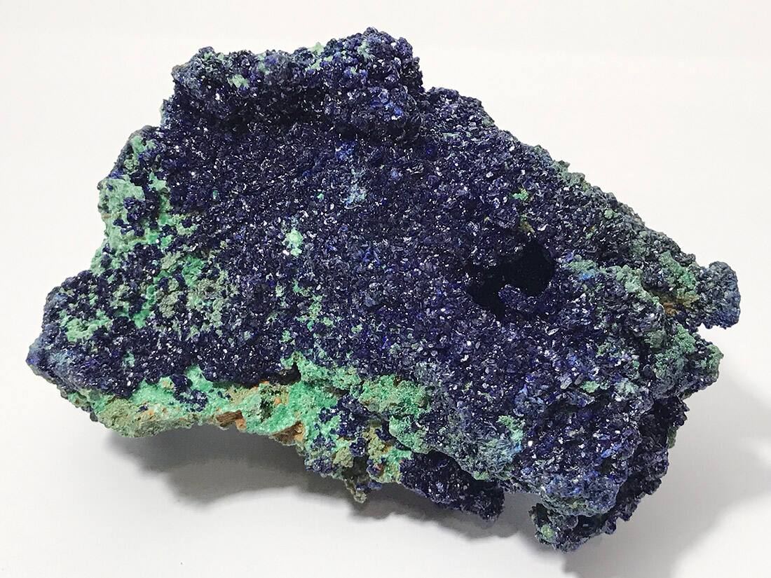 安徽省産アズライト with マラカイト/Azurite with Malachite