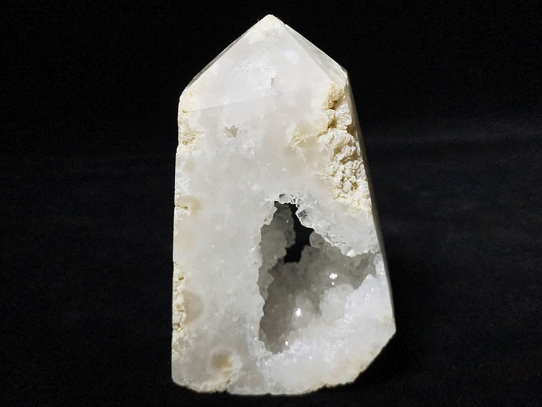 モロッコ産水晶ジオードポイントタイプ