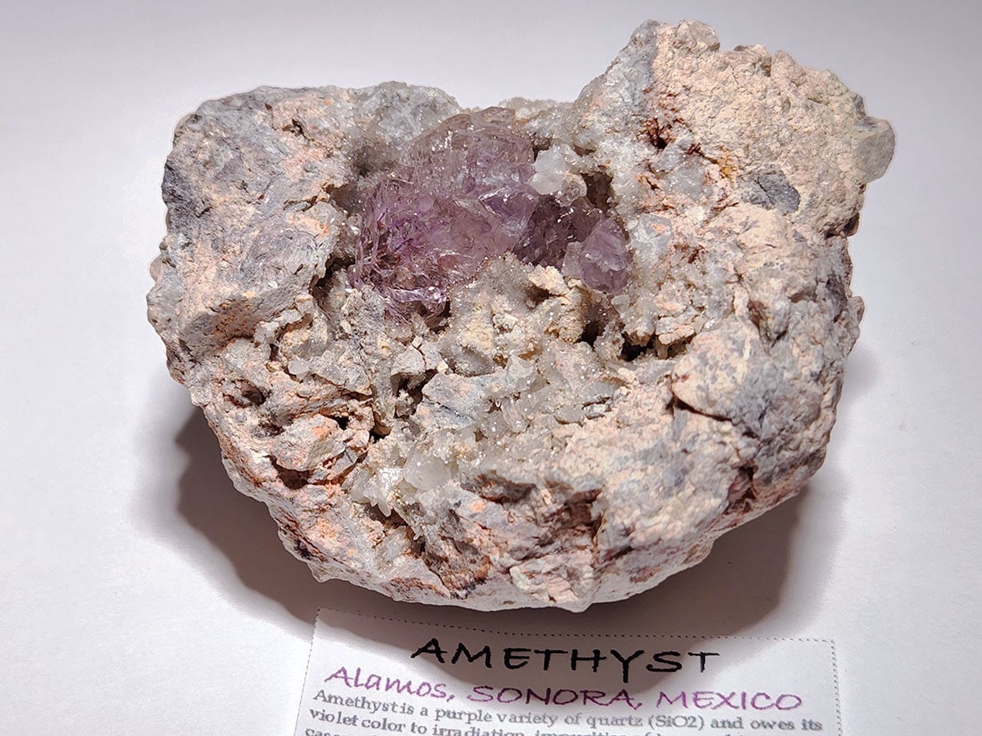 メキシコ産 ソノラアメジスト ジオード / amethyst