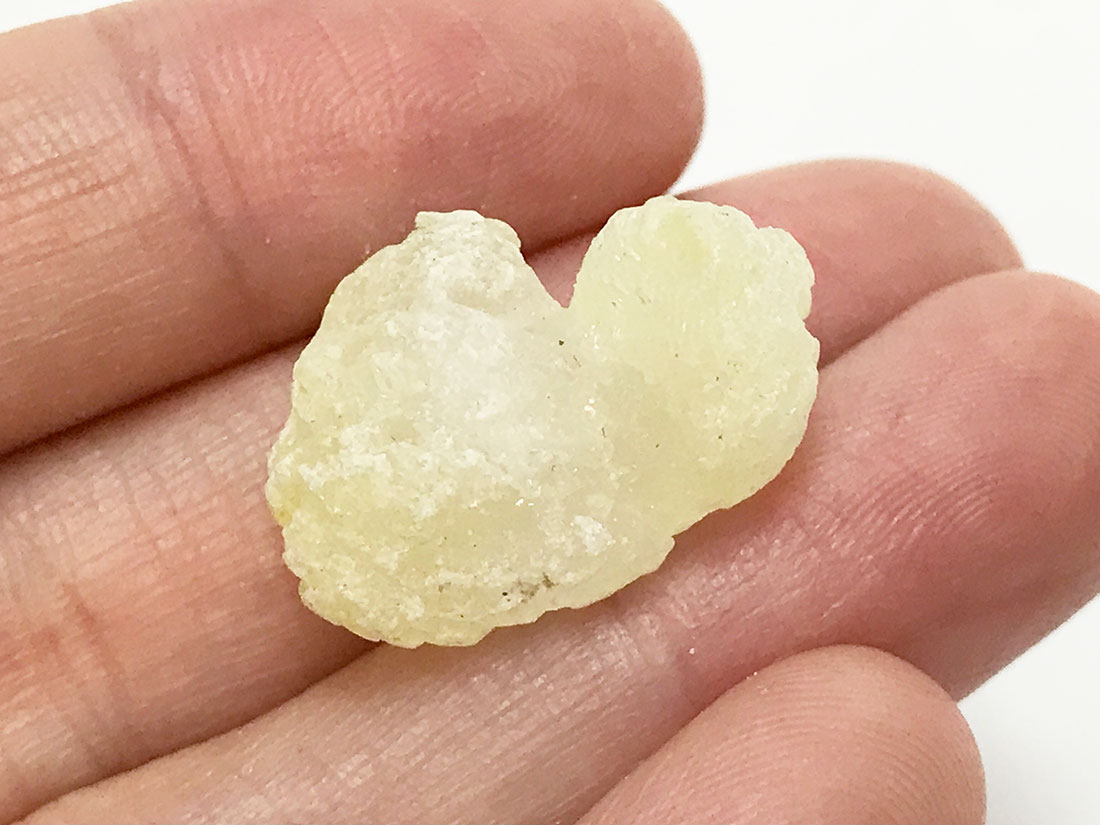 パキスタン産イエローブルーサイト/Brucite (水滑石)