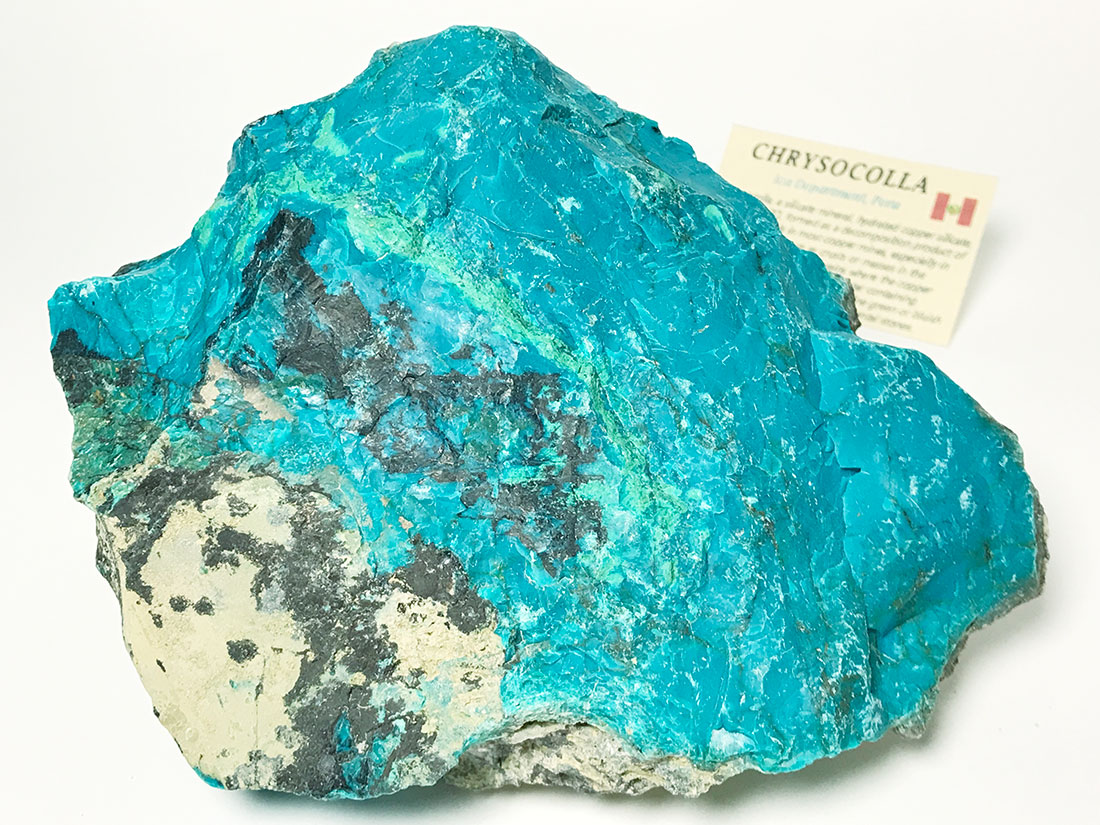 ペルー産クリソコラ