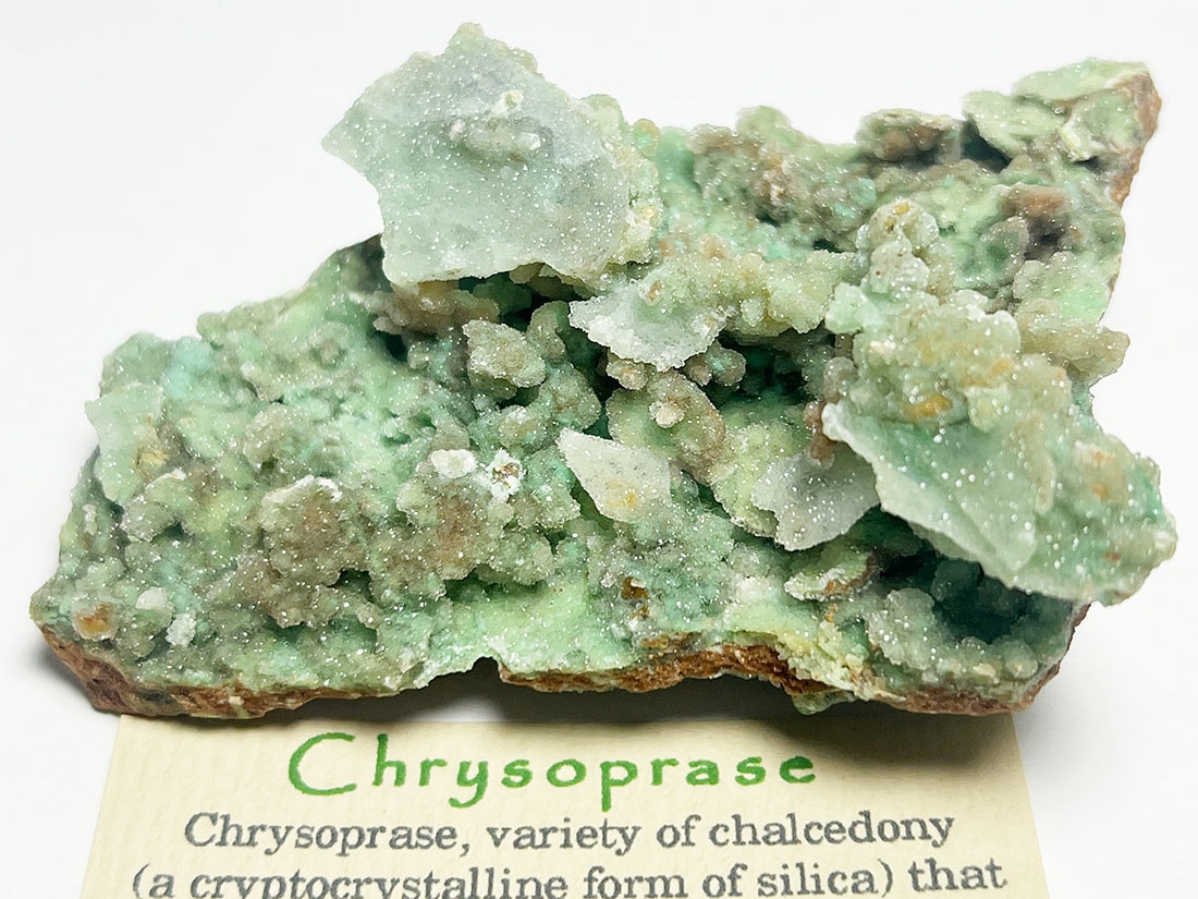 インドネシア産クリソプレーズ(緑玉髄)/Chrysoprase