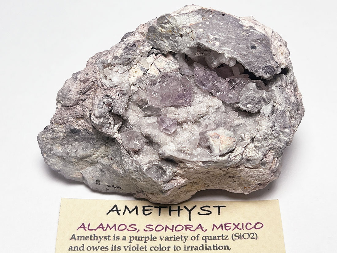 メキシコ産 ソノラアメジスト ジオード / amethyst