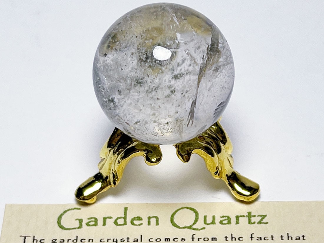 ガーデンクォーツ24mm丸玉/Garden Quartz